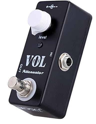Mosky Mini VOL Attenuator Pedal Electric Guitar Effect Pedal with True Bypass