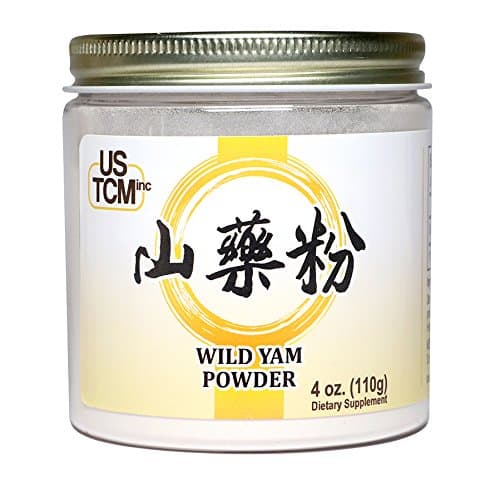 Wild Yam Powder Rhizoma Dioscoreae Powder Chinese Yam Powder Shan Yao Powder 山藥粉 淮山粉 120mesh (4oz)