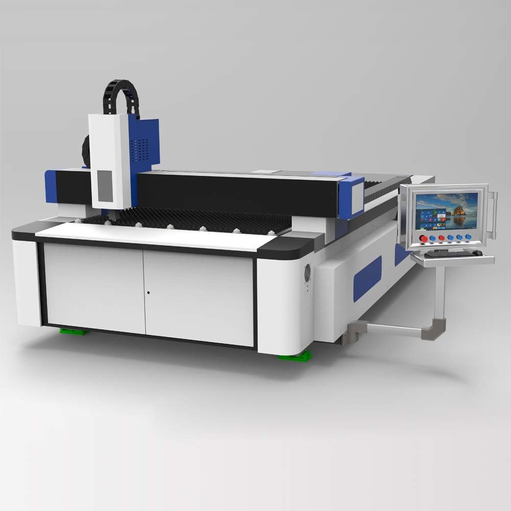 1000W Fiber Laser Cutting Machine Big Size for Metal Plate with 1500 * 3000mm Working Size Welding Lathe Bed High Accuracy