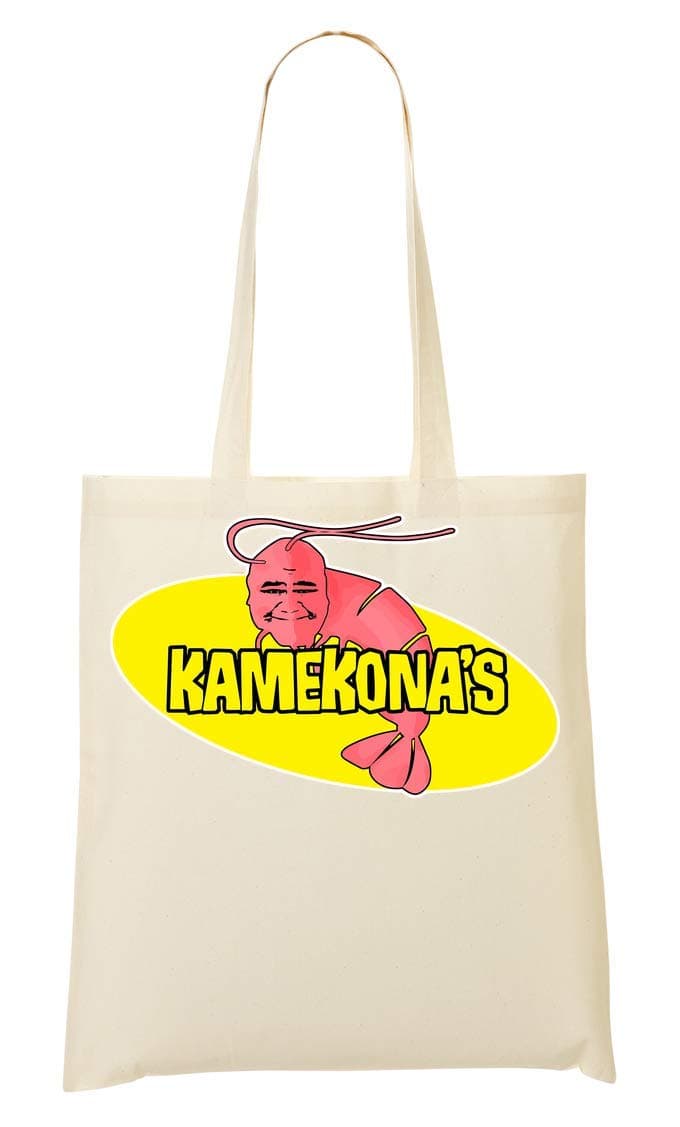 Kamekona's Shrimp Shopping Tote Bag