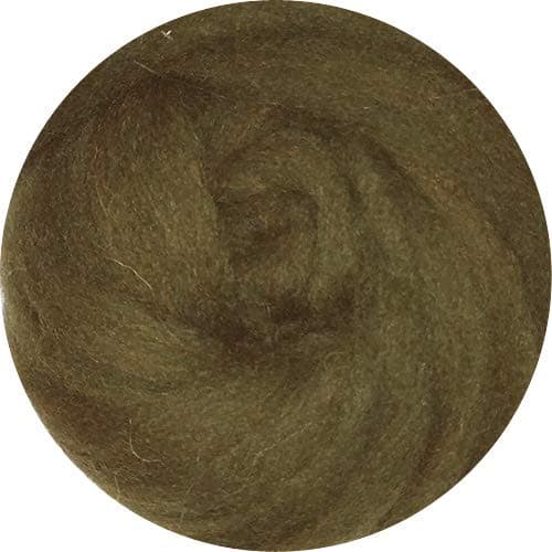 Ecosoft Wool roving for Felting - 1 Full Ounce Oregano