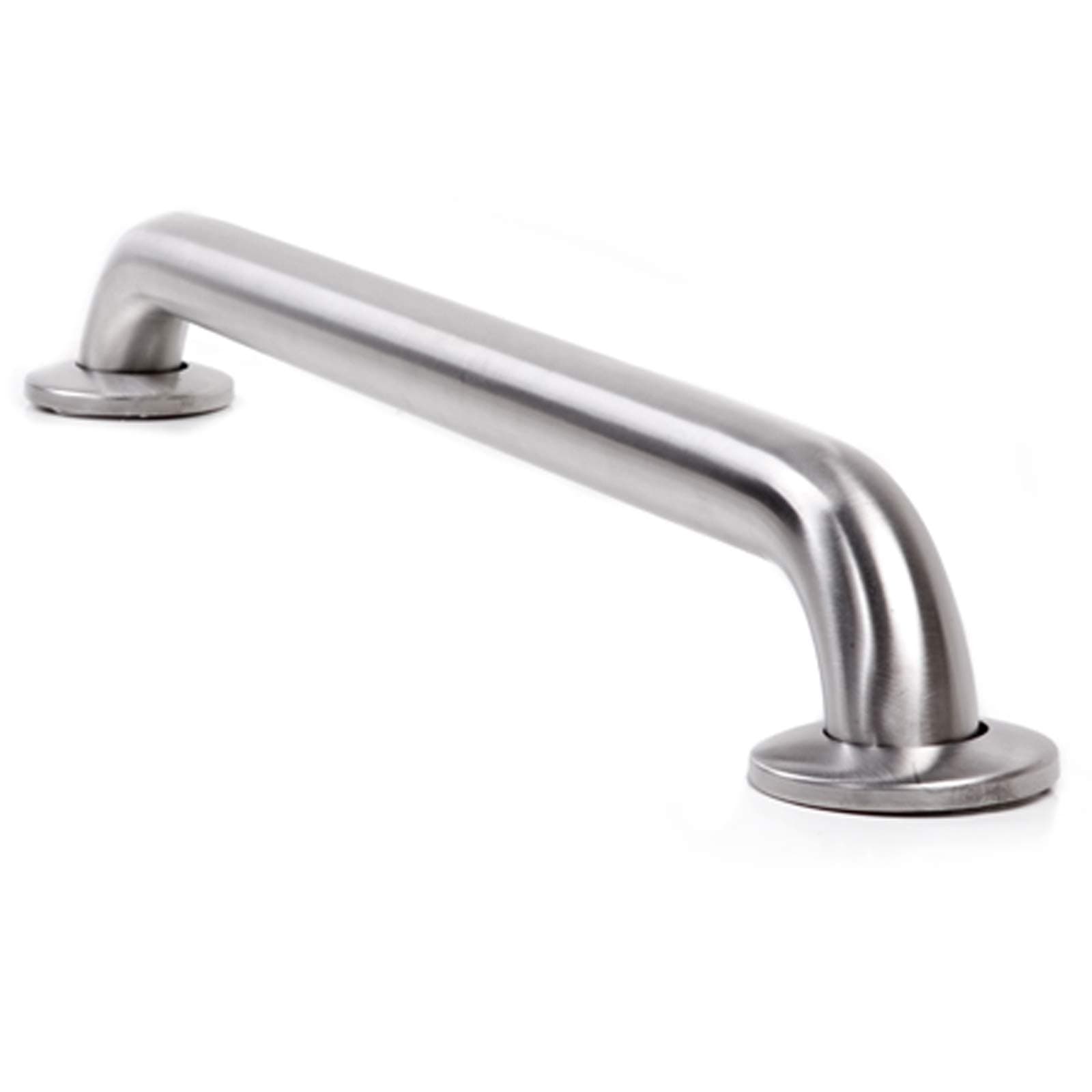 1-1/4-Inch Diameter Stainless Steel Shower Wall Grab Bar, 16-Inch