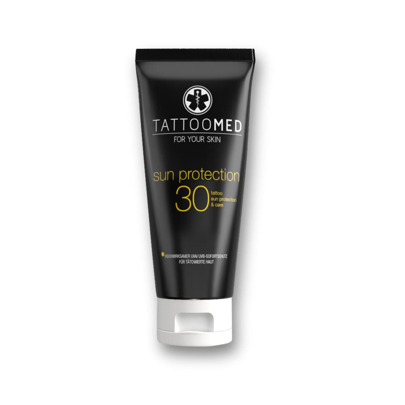 TattooMedSun Protection FPS25 - Sun Cream For Protecting Sensitive Tattoos from Solar Radiation - (1 x 100ml)