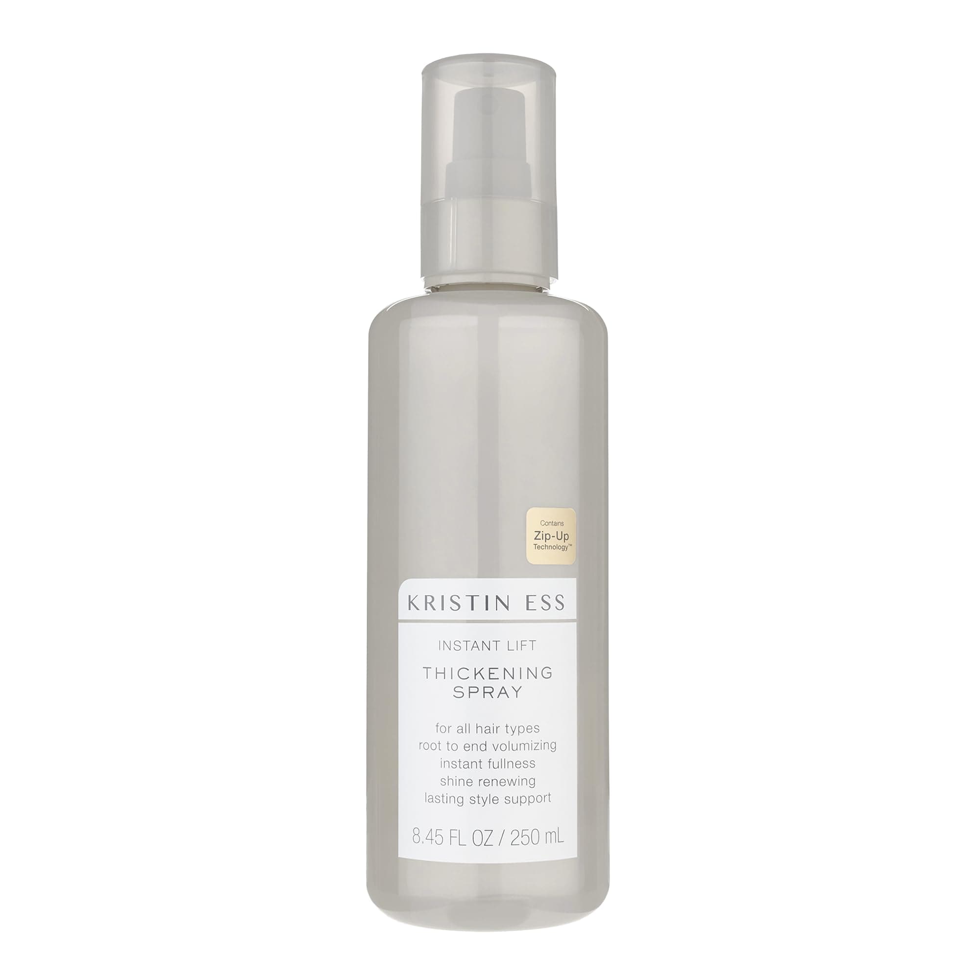 Kristin Ess Hair Instant Lift Thickening Salon Spray for Volume + Fullness on Fine Hair - Shine Renewing, Texturizing + Style Support, Sulfate and Paraben Free, 8.45 fl. oz.