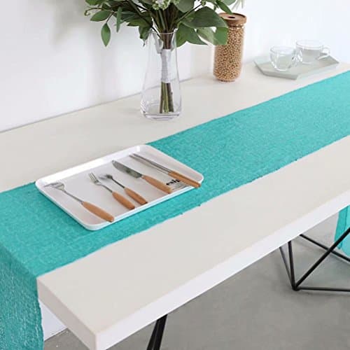 Sequin Buffet Table Runner, Wedding Sequin Tablerunners, 12x72inch Aqua Green
