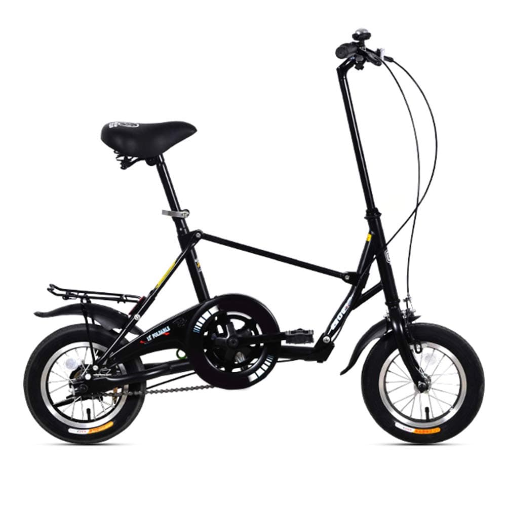 SYCHONG Folding Bike - 12 Inch Folding Bike,Ultralight Folding Bicycle,Student Adult Men And Women Small Folding Bicycle