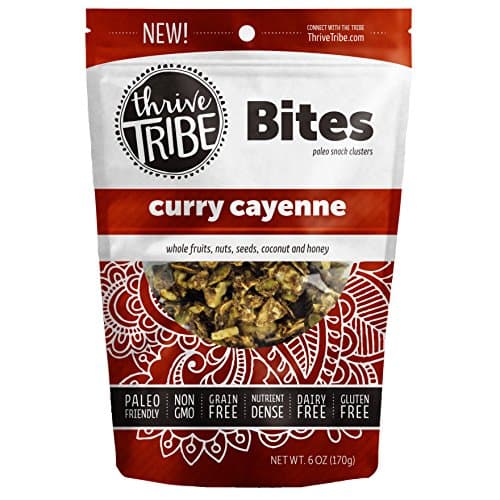 Thrive Tribe 2 Count Bites, Curry Cayenne, 6 oz.