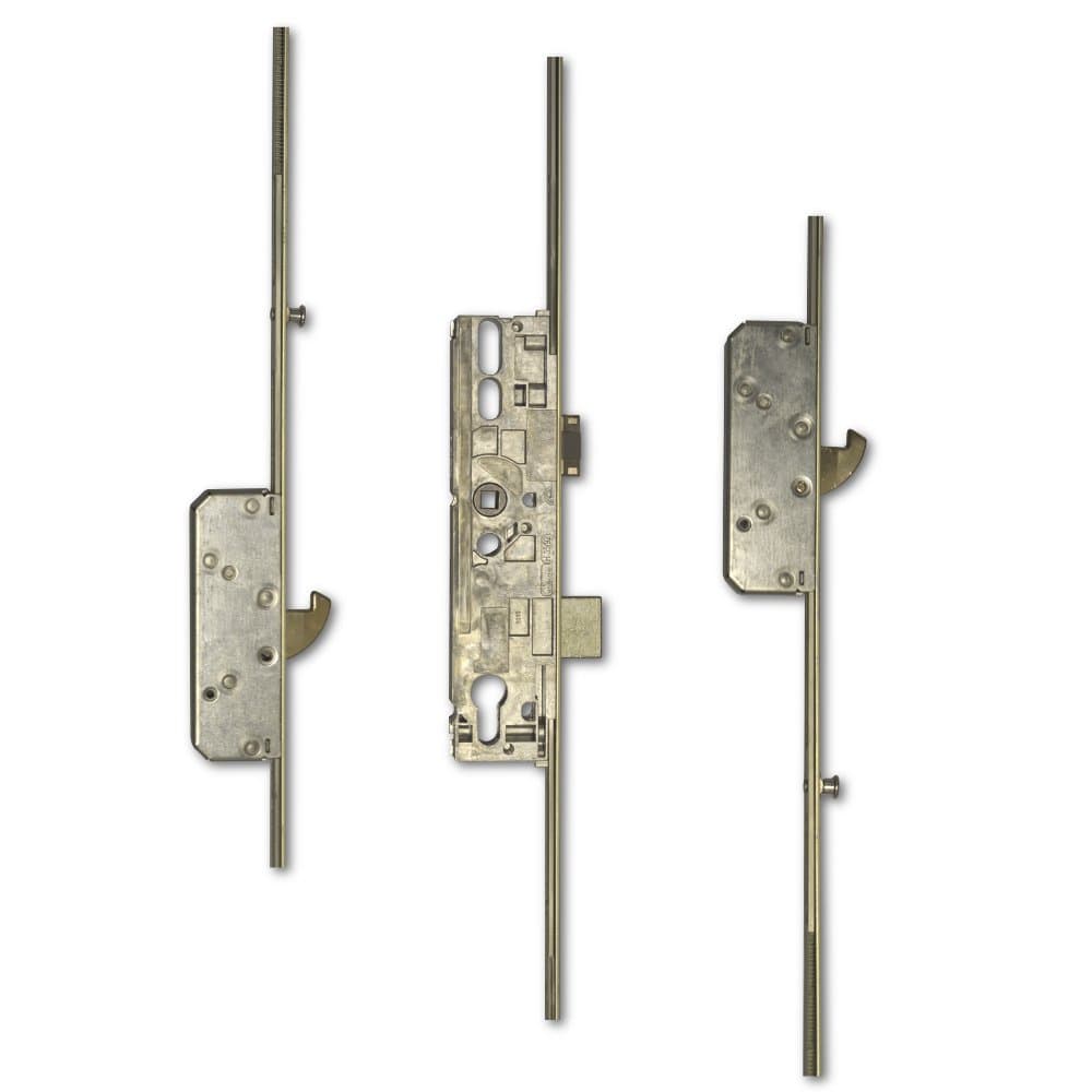 ROTO H600 3RDL2201 Latch & Deadbolt Single Spindle - 2 Hook 2 (V Cam) Mushrooms