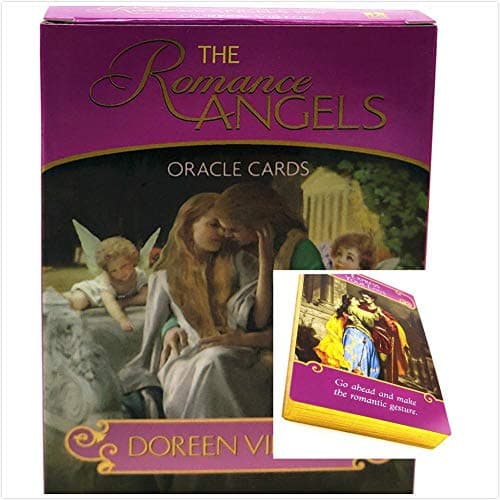 Oracle Decks - Golden English The Romance Angels Oracle Cards Read Fate Card Game Board Game Oracle Cards Tarot Deck For Personal Use