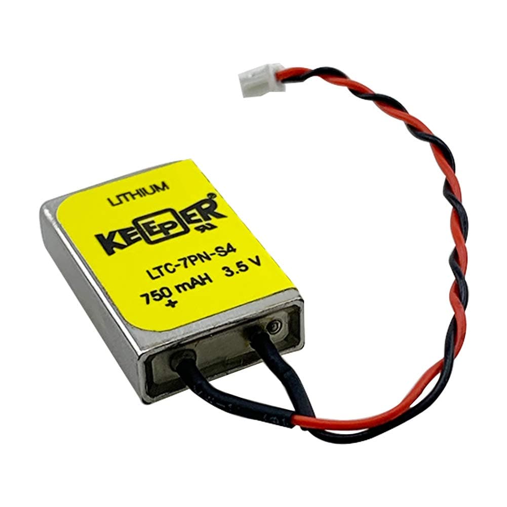 Keeper LTC-7PN-4 for Heidelberg Printer Battery 3.5V Lithium Battery