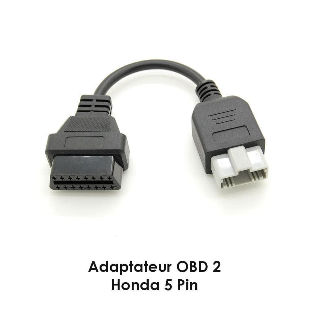 Honda 5 Pin to OBD OBD2 Diagnostic Adapter Cable Connector