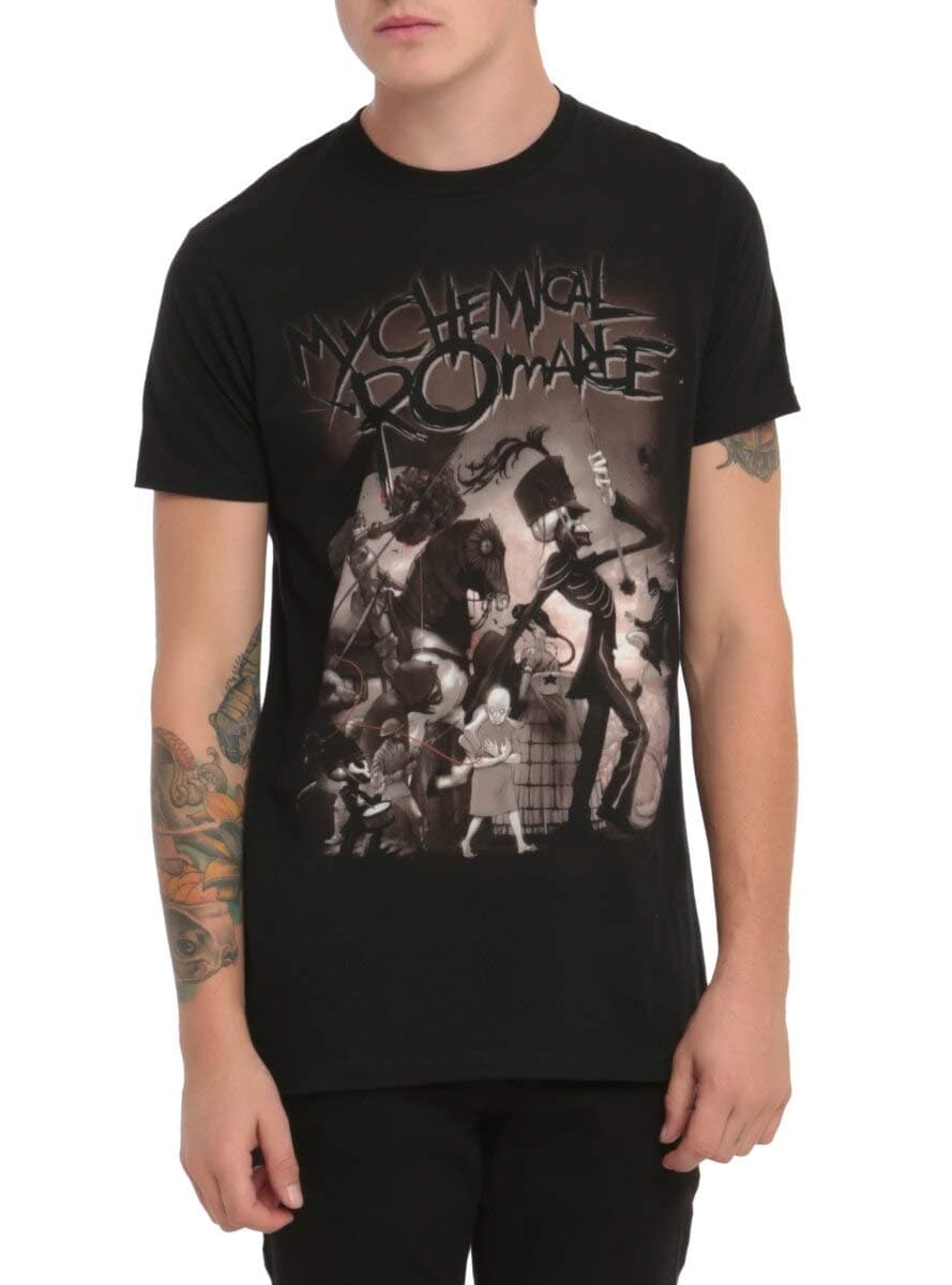 Hot Topic My Chemical Romance The Black Parade T-Shirt Black XL