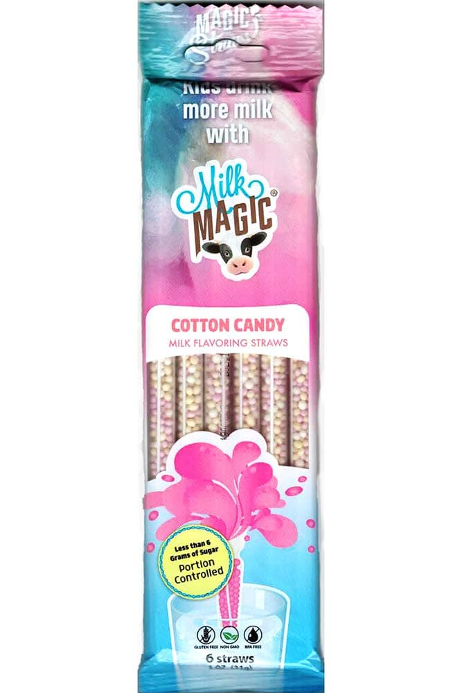 Cotton Candy Flavoring Straws (6 Pieces)