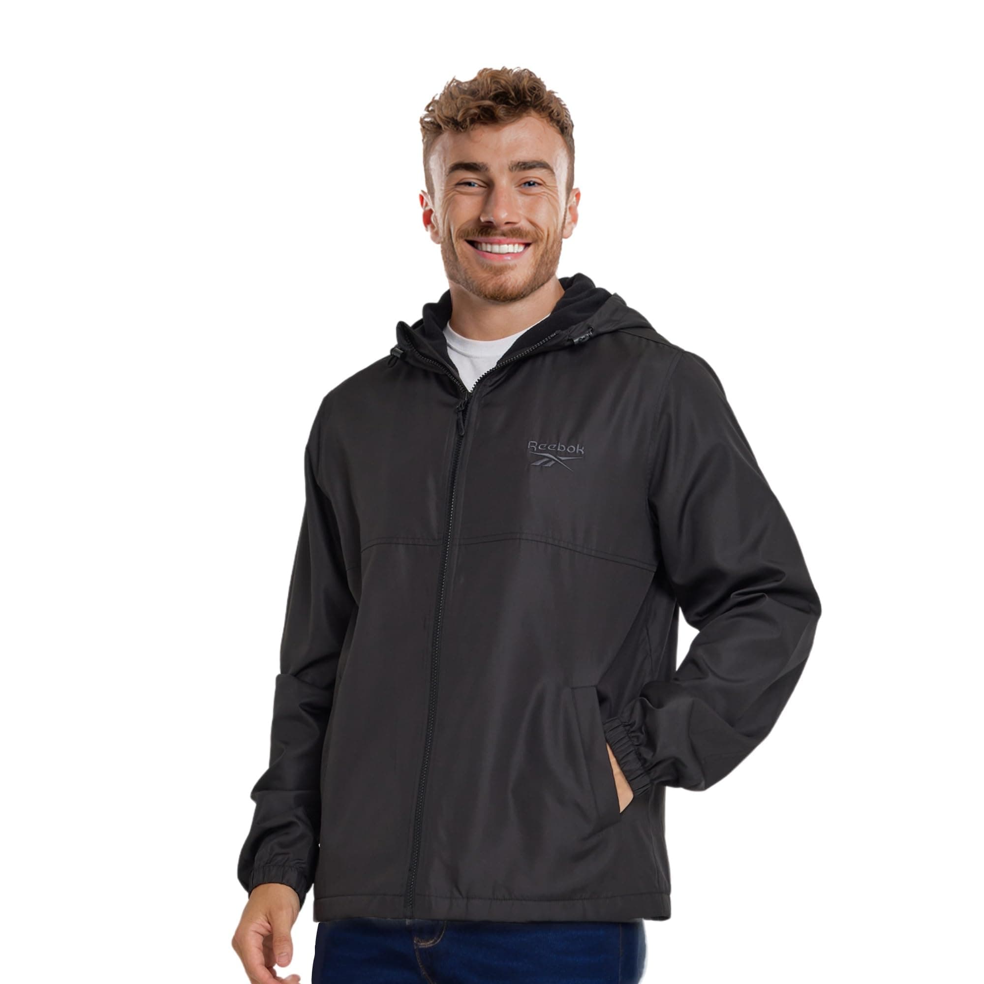 Rain Jacket Men with Hood, Windbreaker Men Lightweight Waterproof Jacket