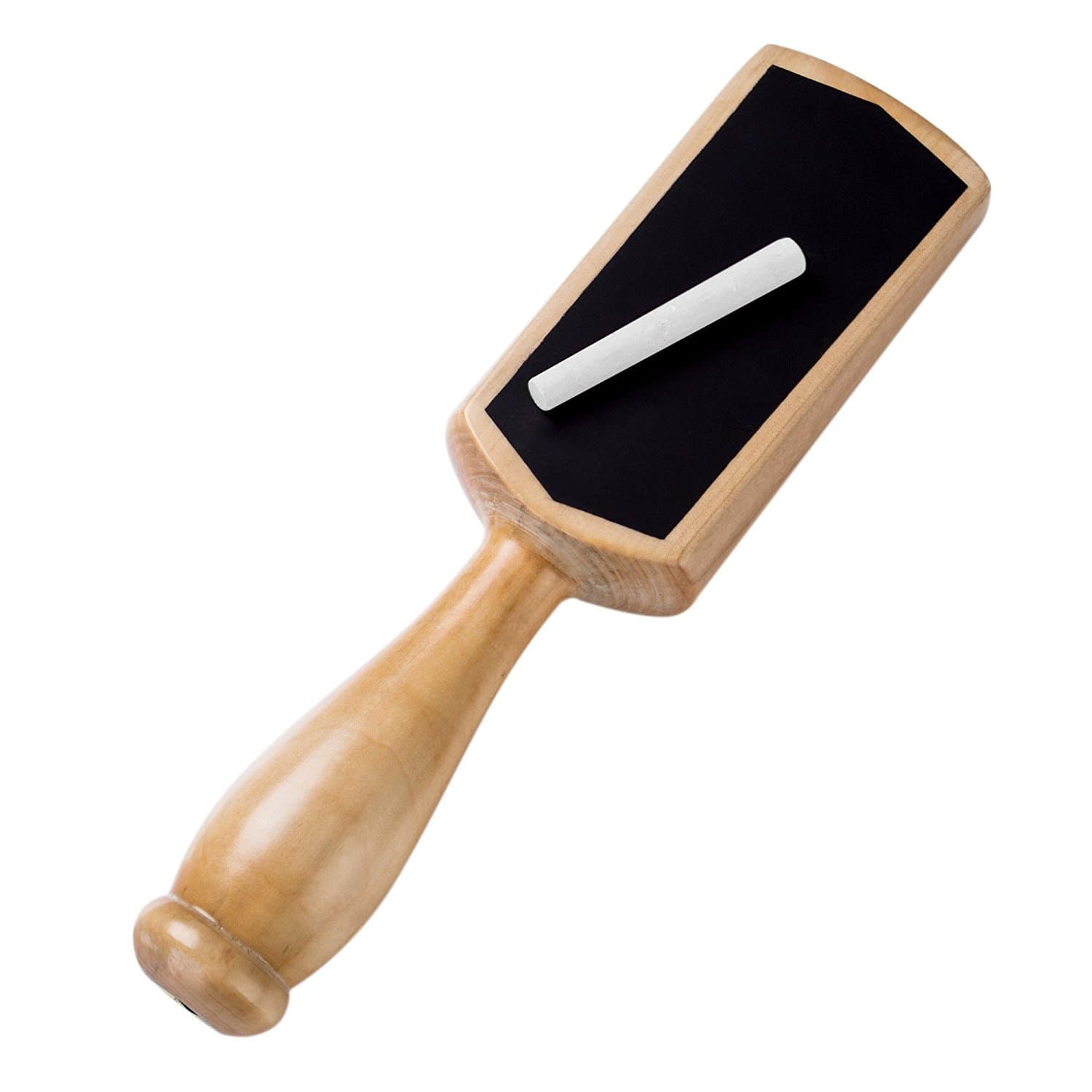 Premium Record Player Stand, Chalkboard Top, 50+ Vinyl Storage, Solid Pine (Midnight Matte)