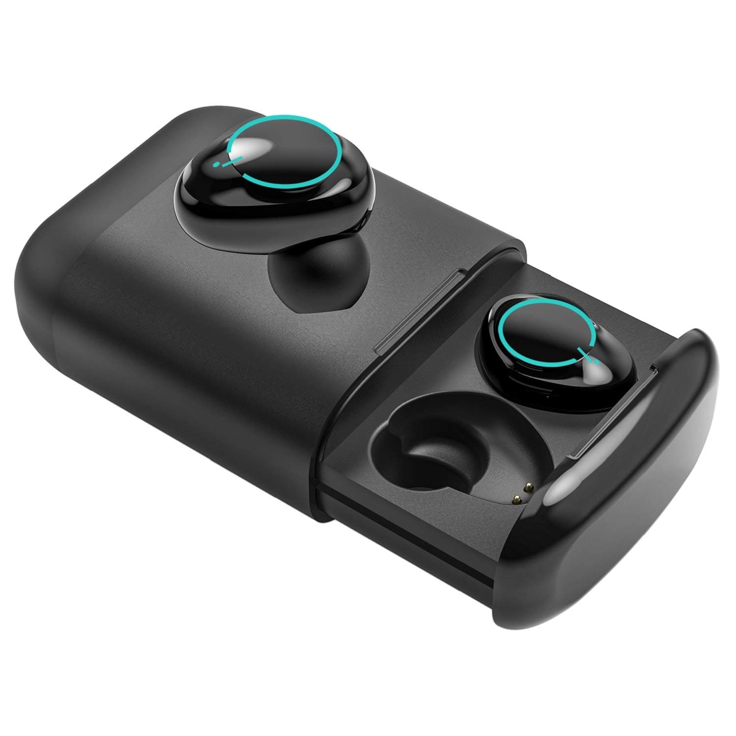 Bluetooth Headphones Wireless Earbuds, Jialebi Magnetic Noise Cancelling Bluetooth 5.0 Earphones Sweatproof in-Ear Earphones Lightweight Sports Earbuds with Mic 20 Hours Play Time Headset