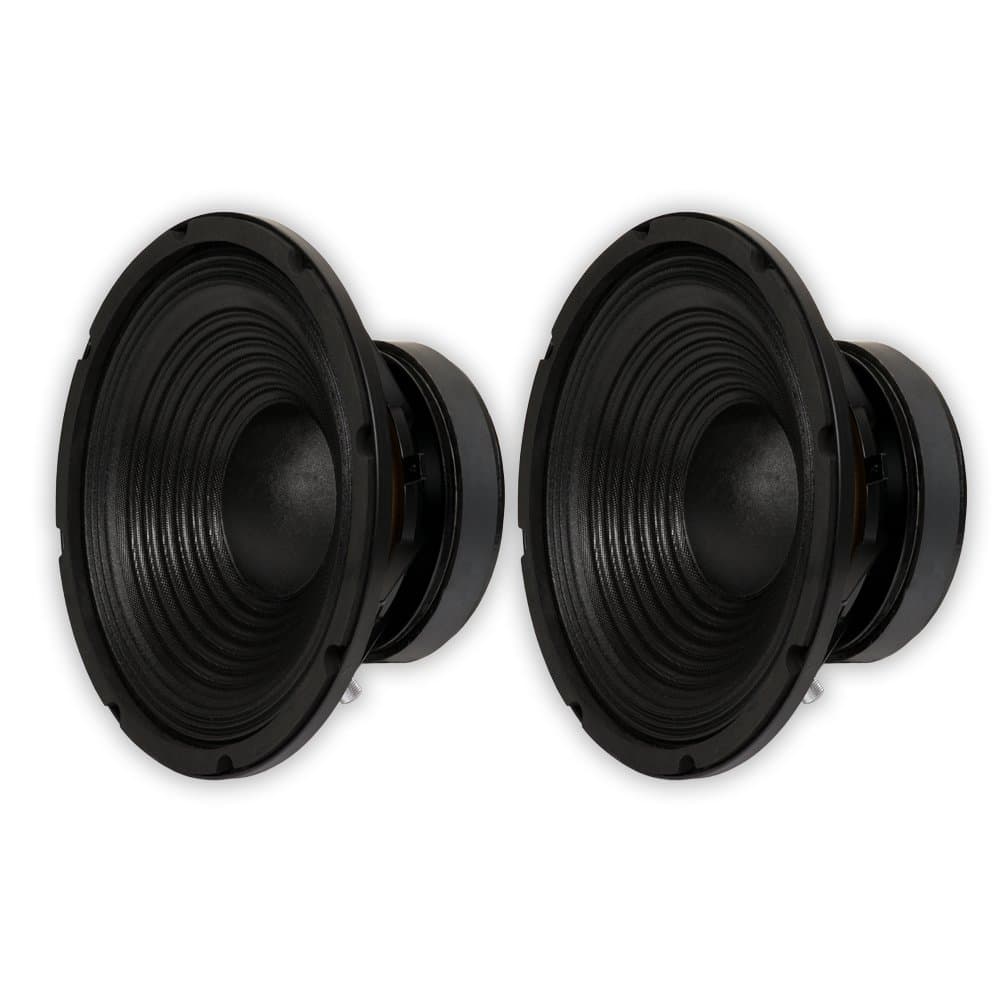 Podium Pro PP102 Deluxe 10" Pro Audio 1000W DJ PA Karaoke Band Replacement Subwoofer Pair