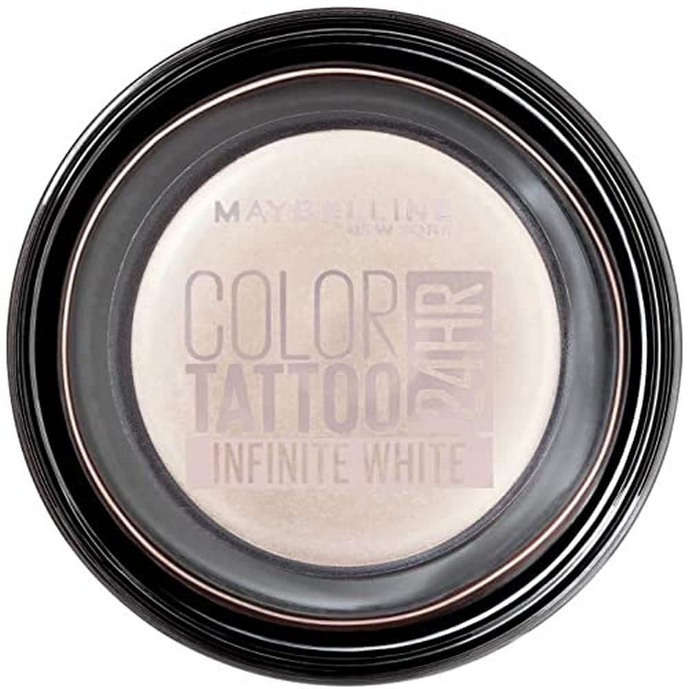 Eyestudio 24 Hour Color Tattoo Gel-Cream Eyeshadow, 45 Infinite White