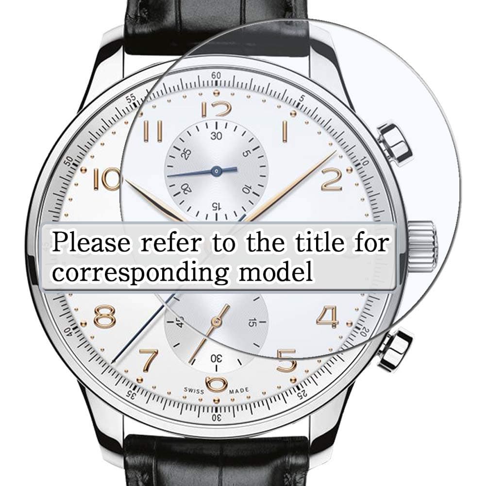 VaxsonVaxson 3-Pack Screen Protector, compatible with GIRARD-PERREGAUX 1966 49544-11-132-11A, TPU Guard Film Protector Smart Watch [ NOT Tempered Glass Protectors ]