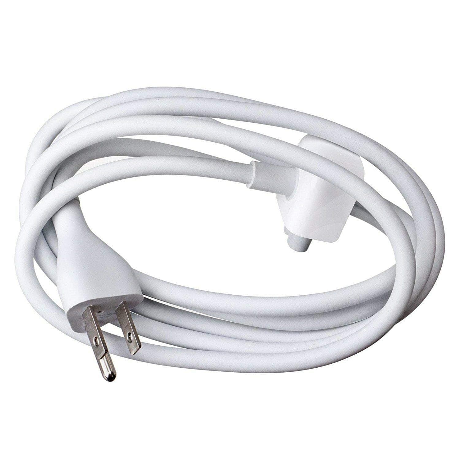 ETROON White 6ft AC Power Cord Extension for Apple MacBook Power Adapters (45W, 60W, 85W, 61W, 87W) MagSafe/MagSafe 2 Connectors