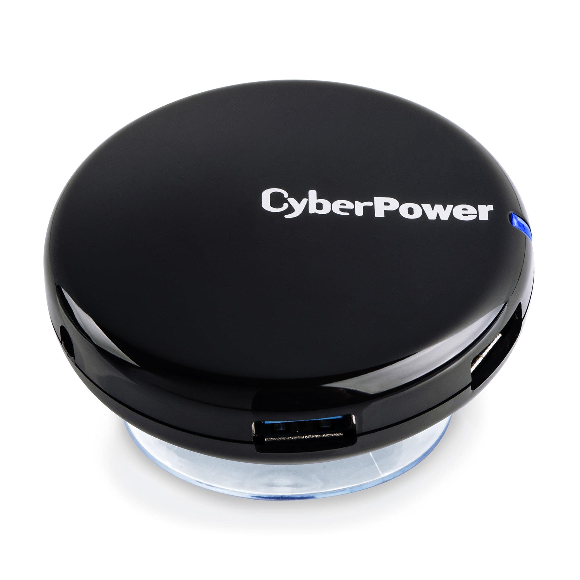 CyberPower CPH430PB 4 Port USB 3.0 SuperSpeed Hub - Black