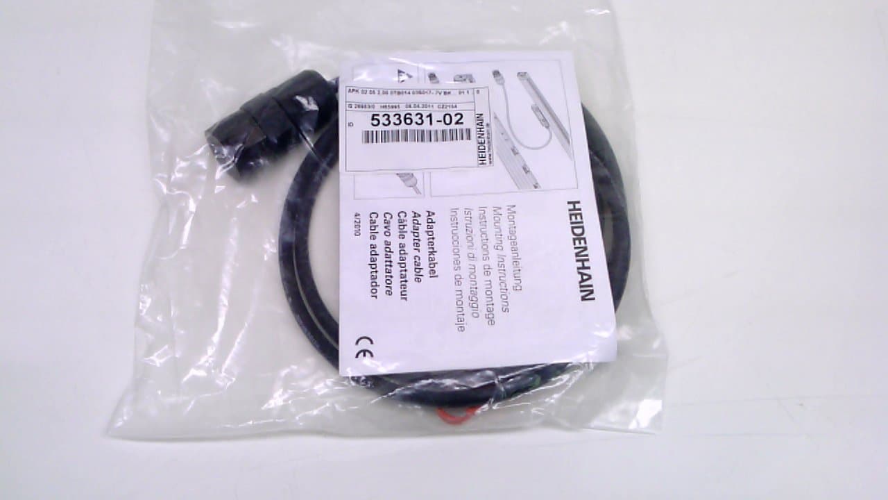 533631-02, Linear Encoder Cable Assembly, 2 Meters 533631-02