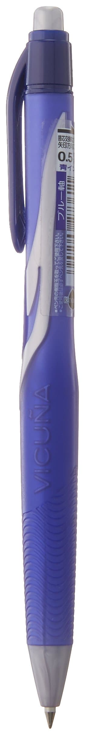 Pentel Ballpoint Pen Vicuna, Extra Fine, Blue Ink/Body (BX155C-C)