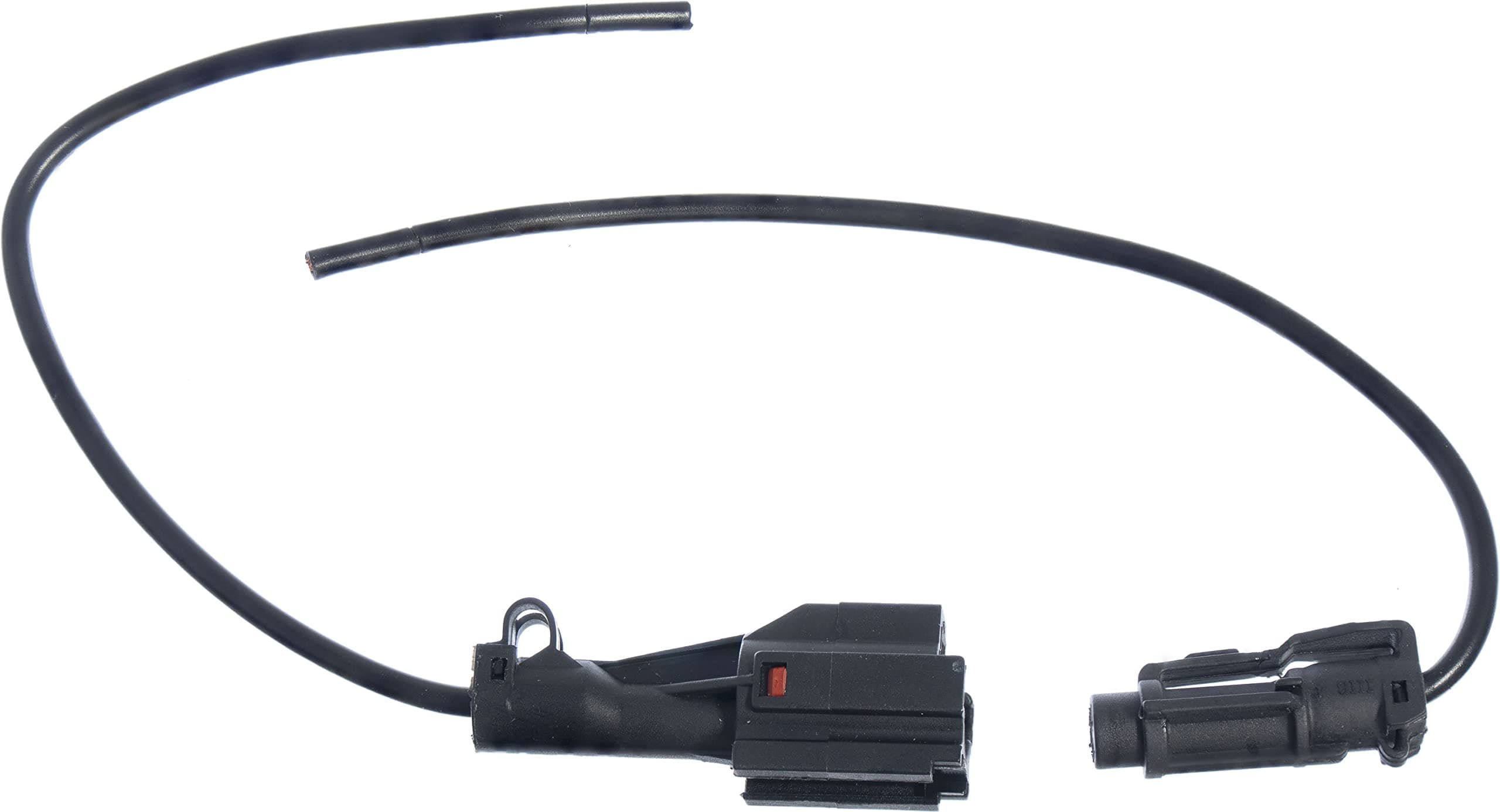 APDTY 112825 Universal Wiring Harness Pigtail Male & Female 1 Wire Connector Fits AC Compressor Clutch On Select Vehicles