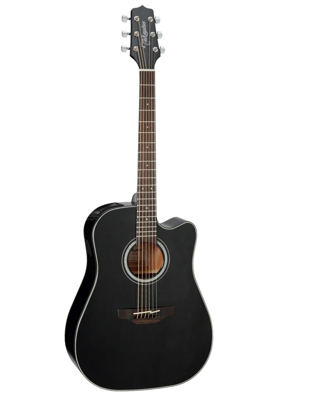 GD30CE-BLK Dreadnought Cutaway Acoustic-Electric Guitar, Black