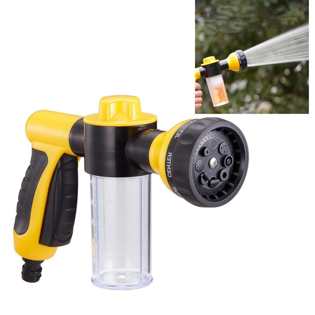 YeBon Multifunction Auto Car Foam Water Gun Car Washer Water Gun Portable high Pressure Car Wash Water Gun Home Car Foam Gun