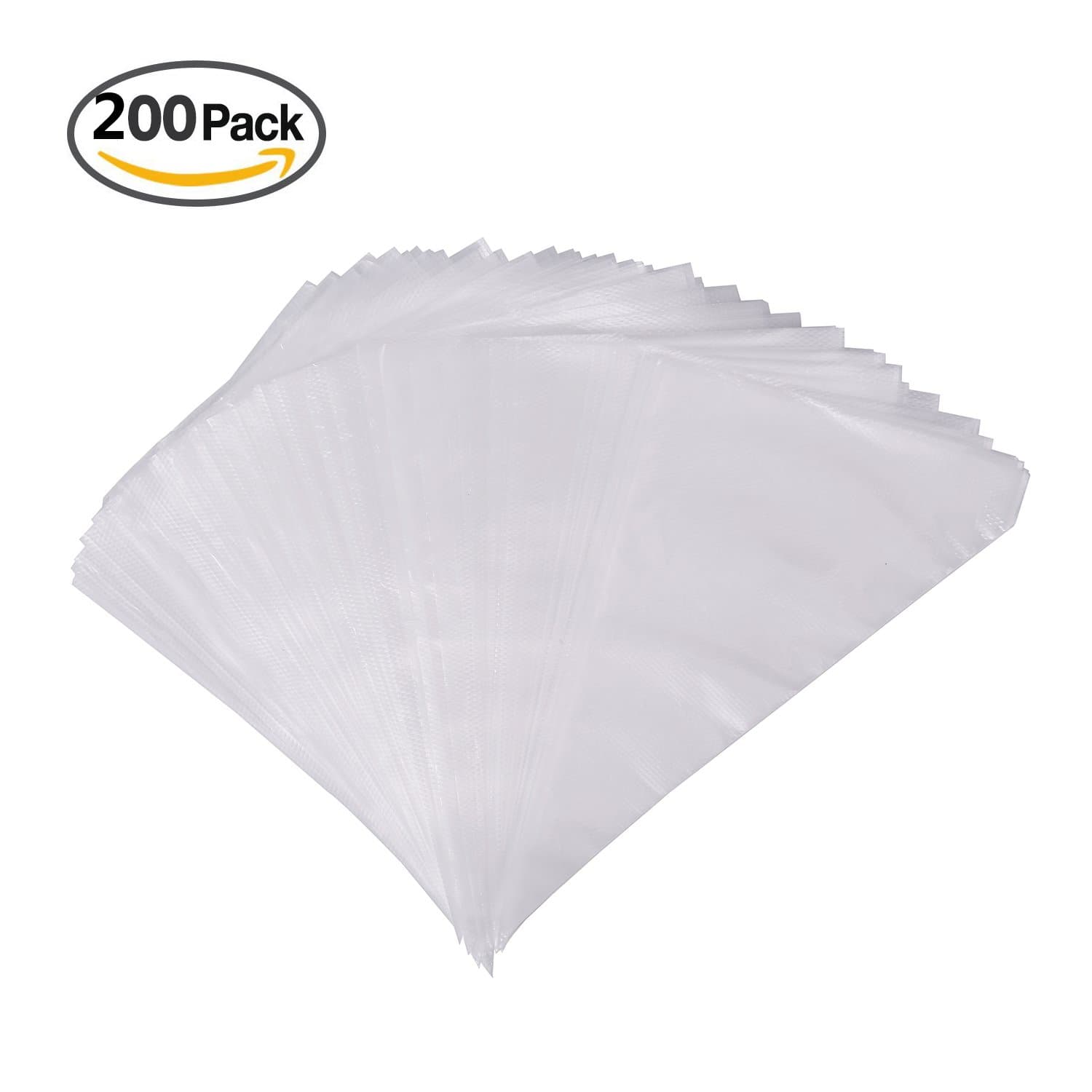 Disposable Piping Bags for Cakes Decorating,Slipond 200 Pack 16 Inch Thickened Pastry Bags