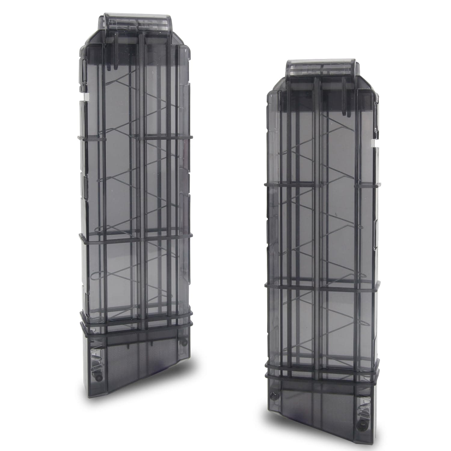 12-Darts Quick Reload Clips Compatible for Nerf Ultra Magazine Toy Gun (Black, Pack of 2)