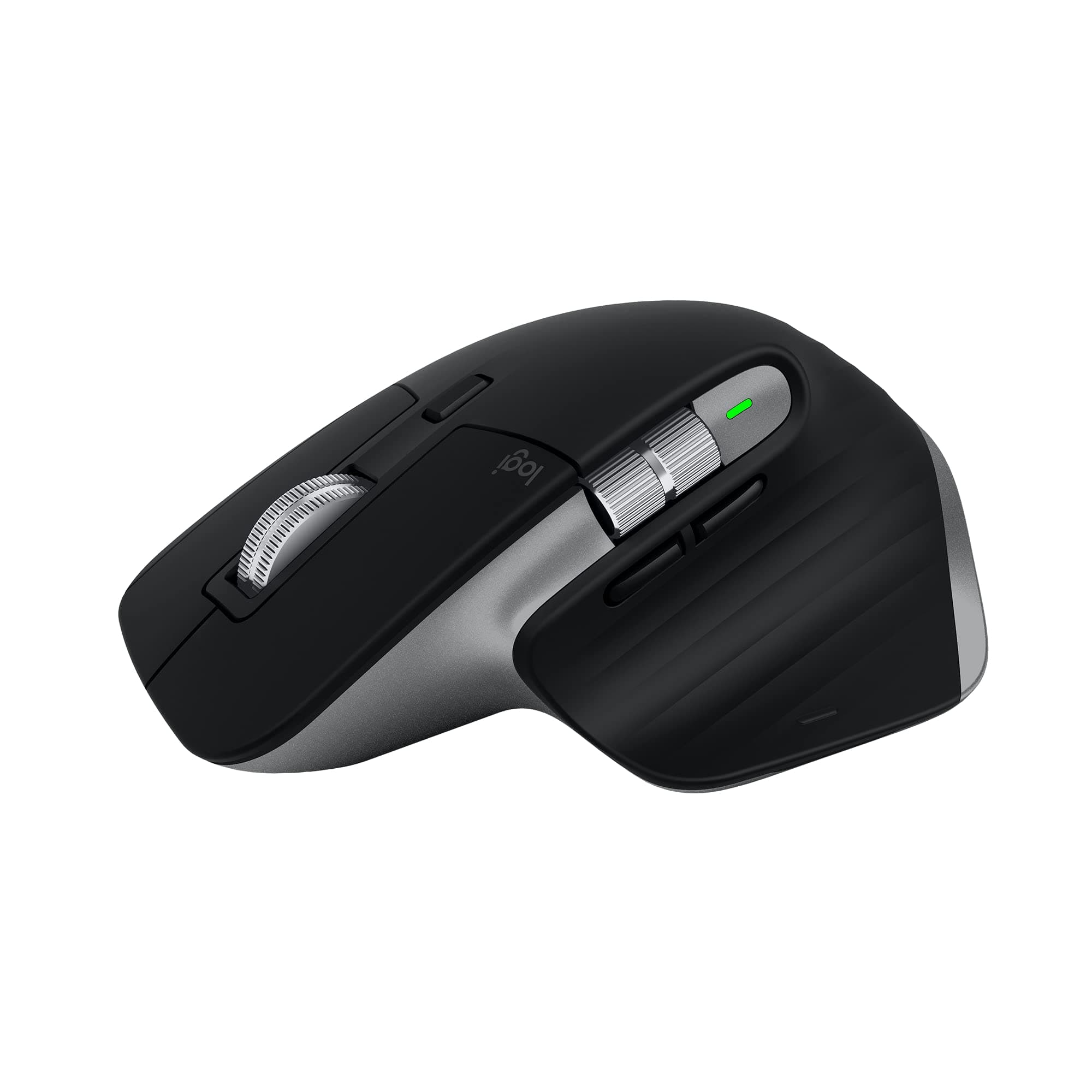 Logitech MX Master 3S for Mac - Wireless Bluetooth Mouse with Ultra-Fast Scrolling, Ergo, 8K DPI, Quiet Clicks, Track on Glass, Customization, USB-C, Apple, iPad - Space Grey