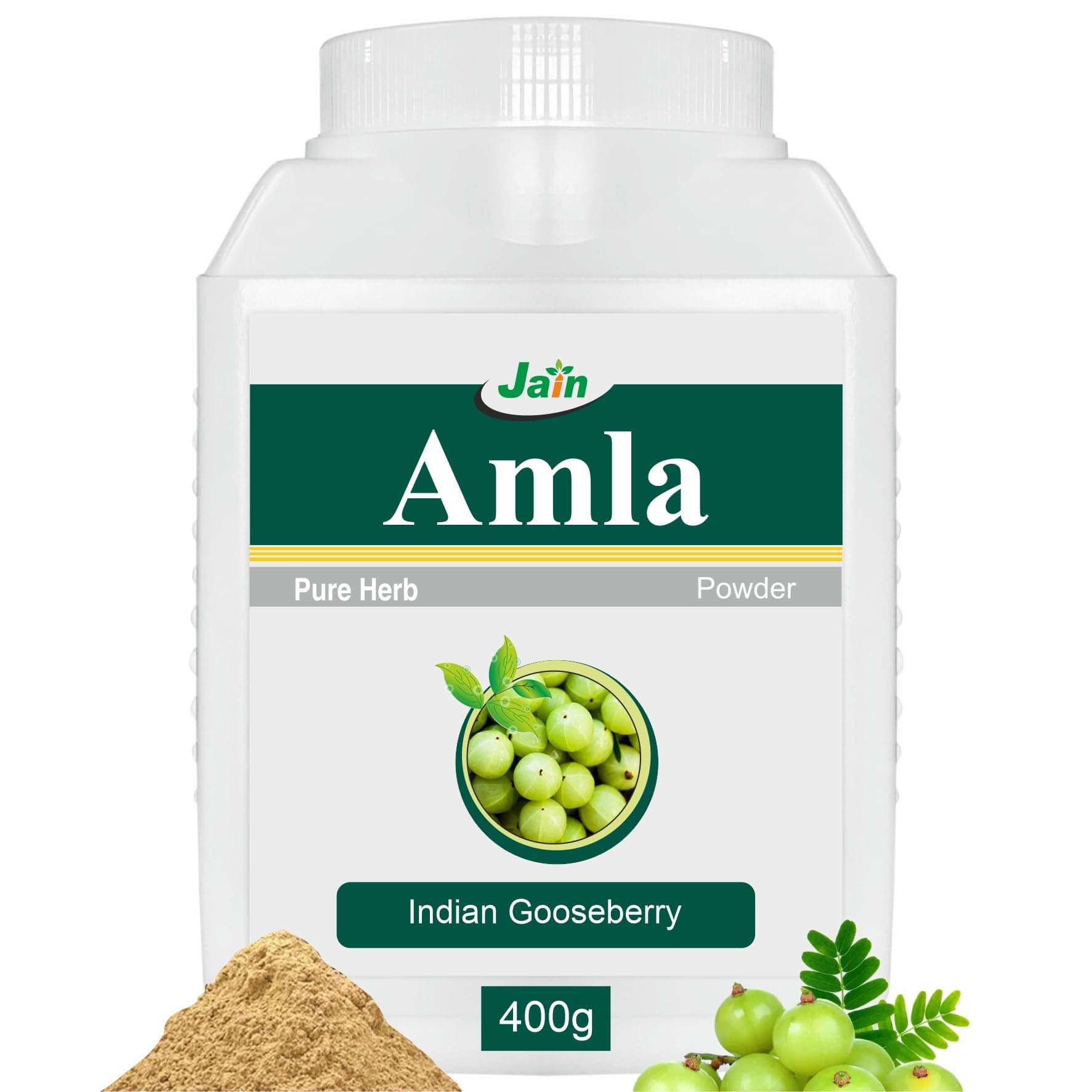 Jain Amla (Phyllanthus Emblica, Indian Gooseberry) Powder - 400g