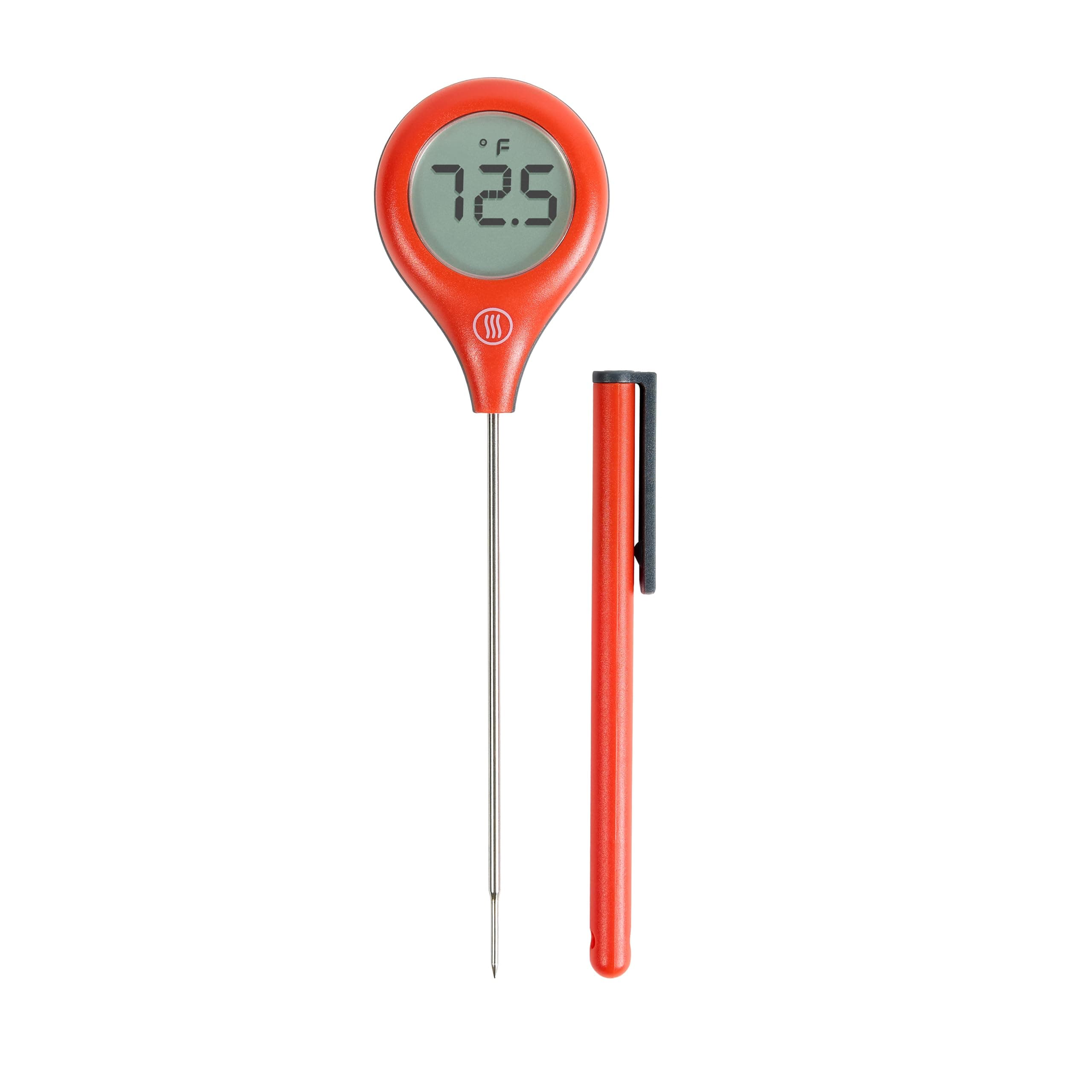 ThermoPop 2 — Best Value Instant Read Thermometer - Cayenne Pepper Red