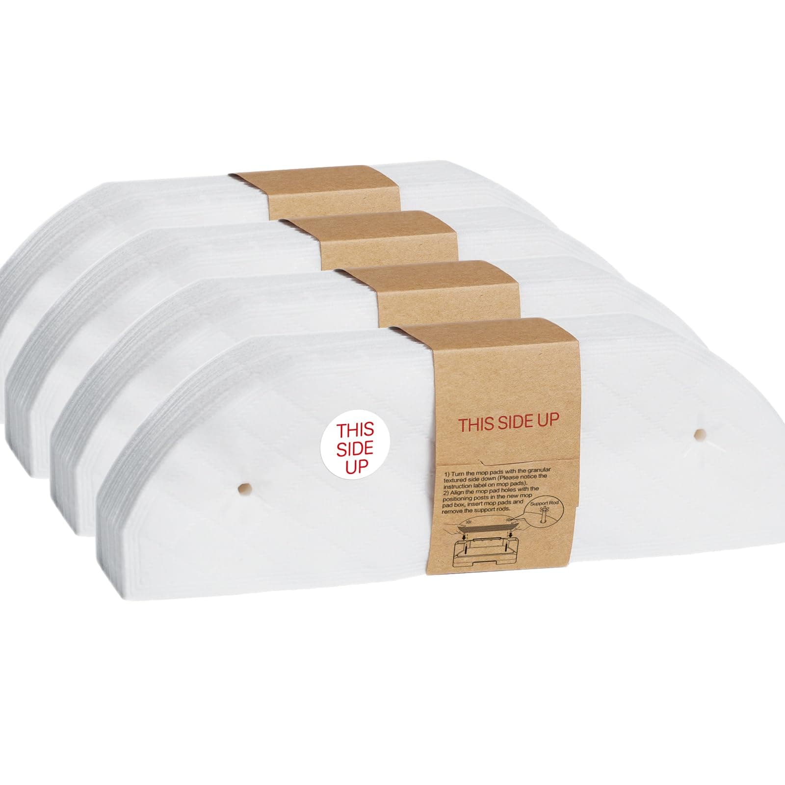 NOESIS Florio 160pcs Disposable Mop Pads