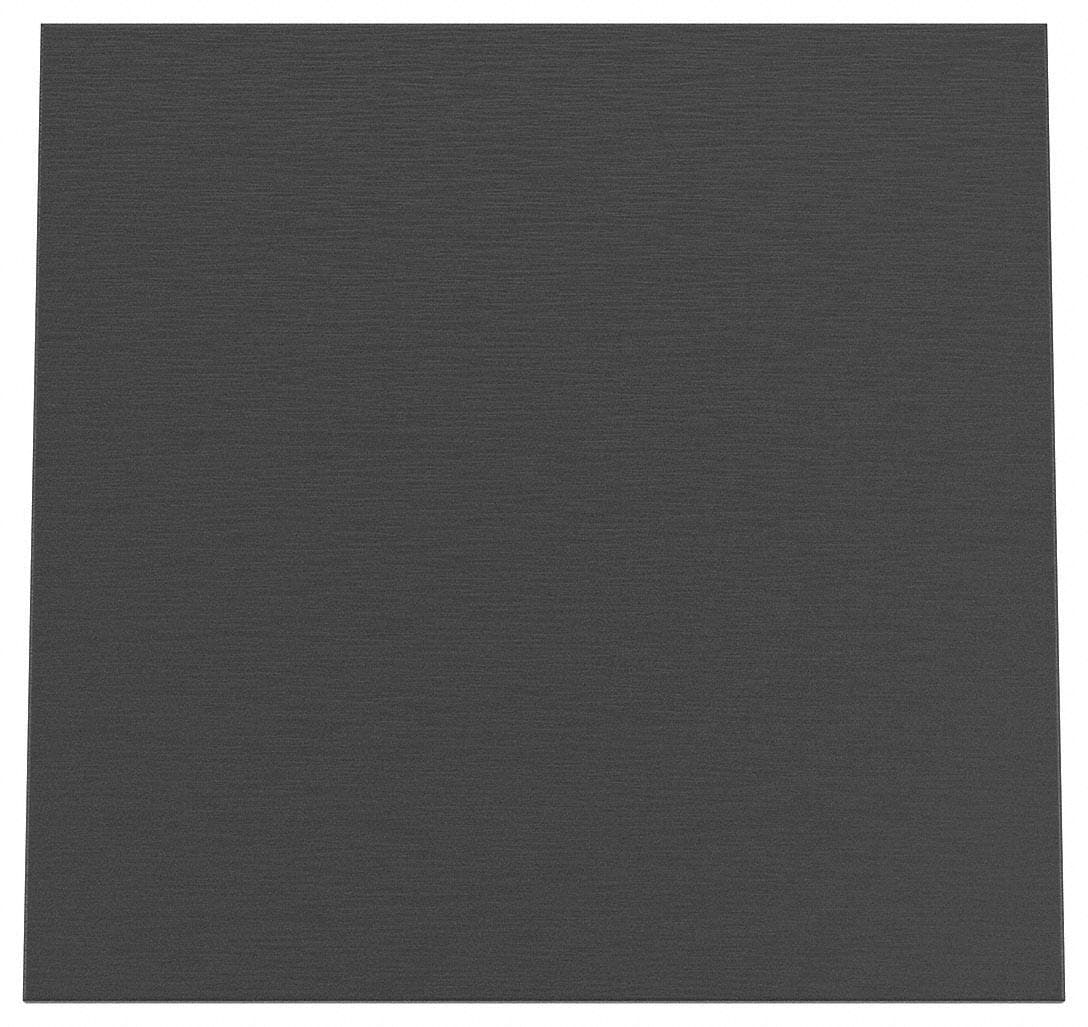 Rubber Sheet, Buna-N Rubber, Width 12 in, Rubber Length 12 in, Rubber Thickness 1/8 in, 70A