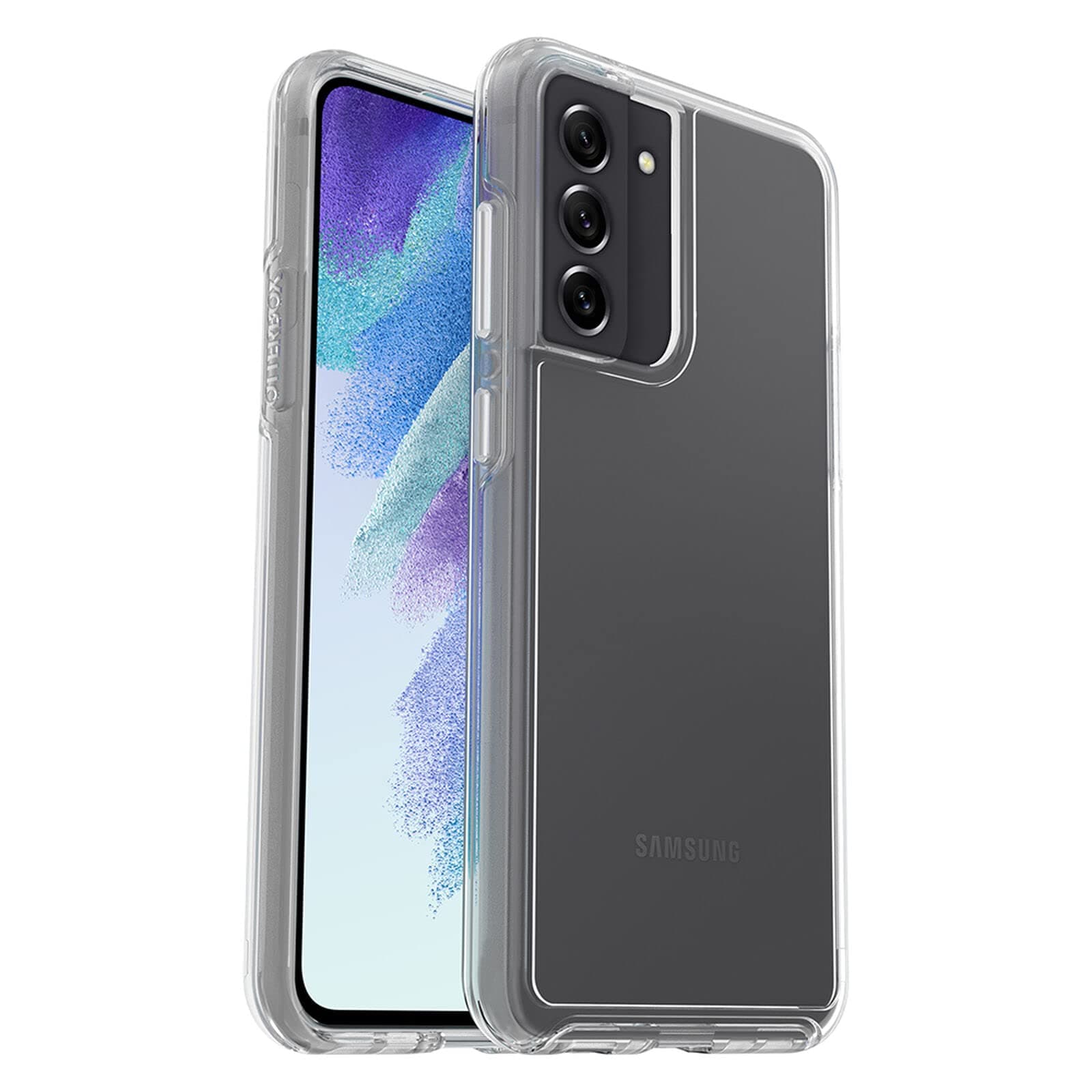 Galaxy S21 FE 5G (Only) Symmetry Series Case - Clear, Ultra-Sleek, Wireless Charging Compatible, Raised Edges Protect Camera & Screen