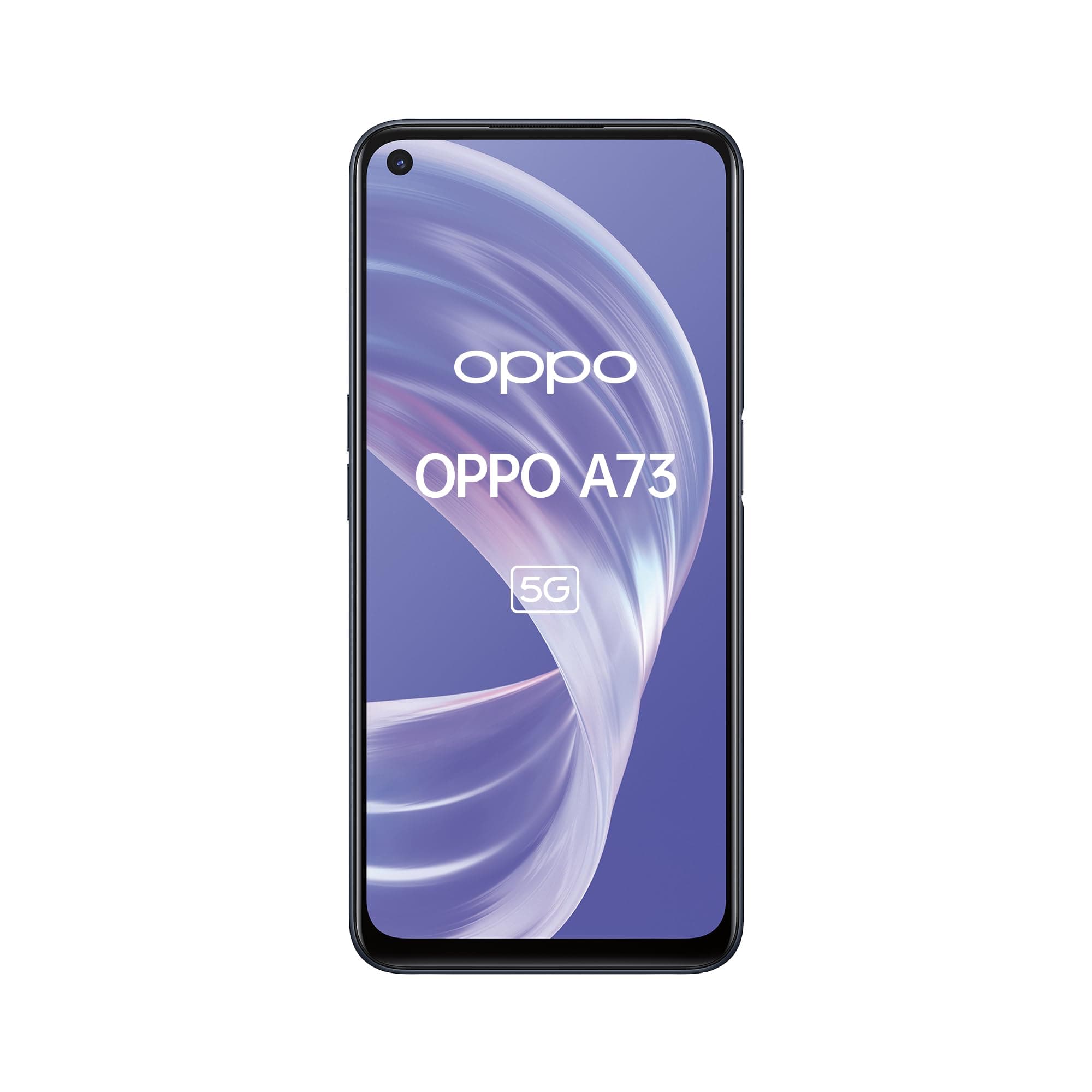 OPPO A73 5G Dual-SIM 128GB (GSM Only | No CDMA) Factory Unlocked Android Smartphone (Navy Black) - International Version