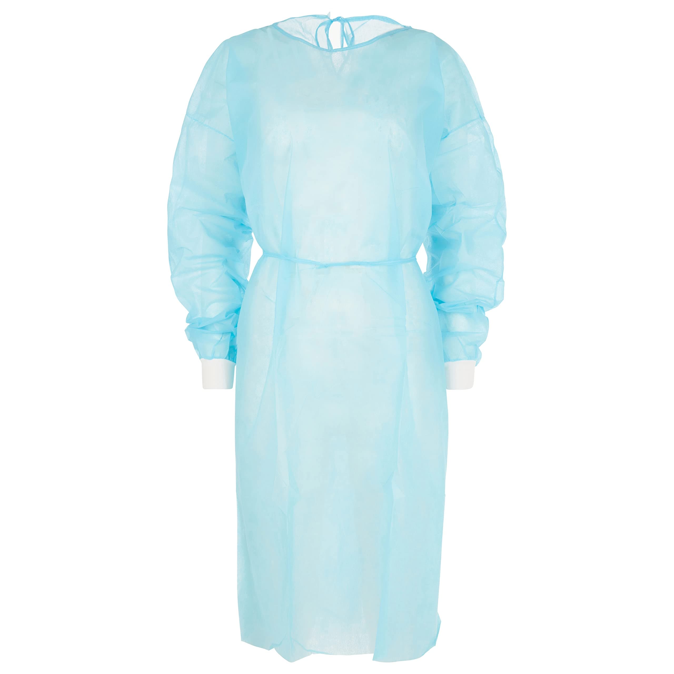 - Extra Large Disposable Isolation Gowns, 50 per Case (Blue)