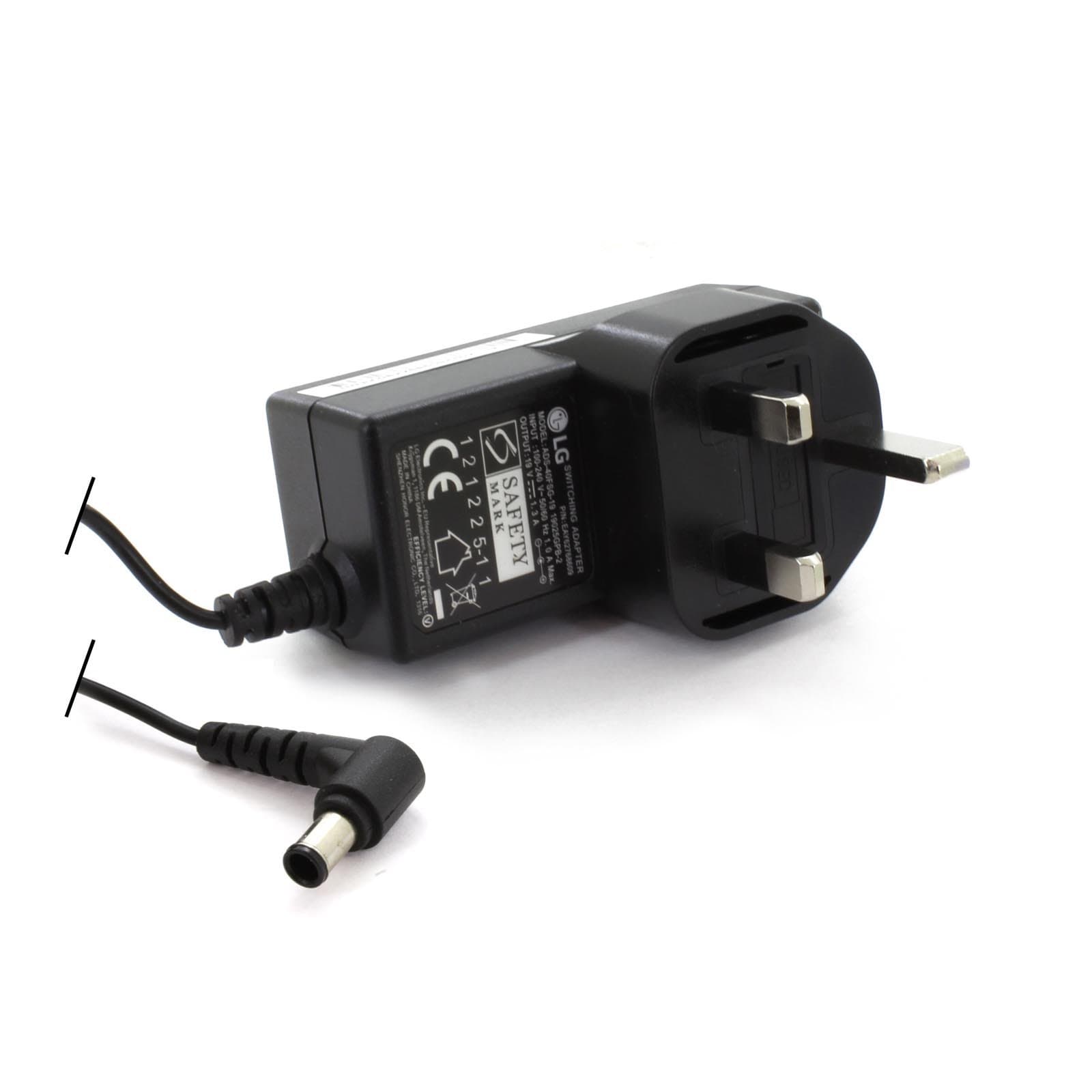 121AV Power Adapter 19V 1.3A for LG 22MP58VQ 22" FHD IPS LED Monitor (21.5" Diagonal)