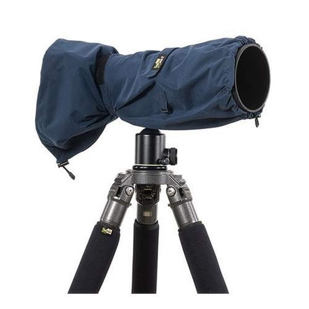 LensCoat Raincoat RS for Camera and Lens Cover Sleeve Protection, Large (Navy) LCRSLNA