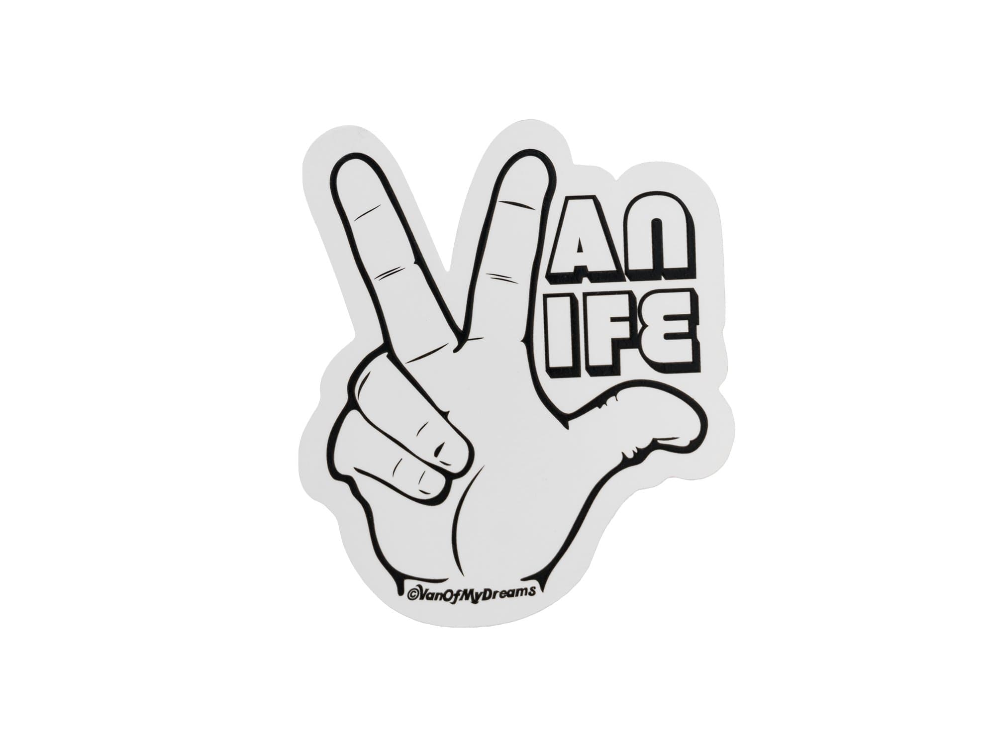 1 VanOfMyDreams Van Life Hand - Sticker/Decal
