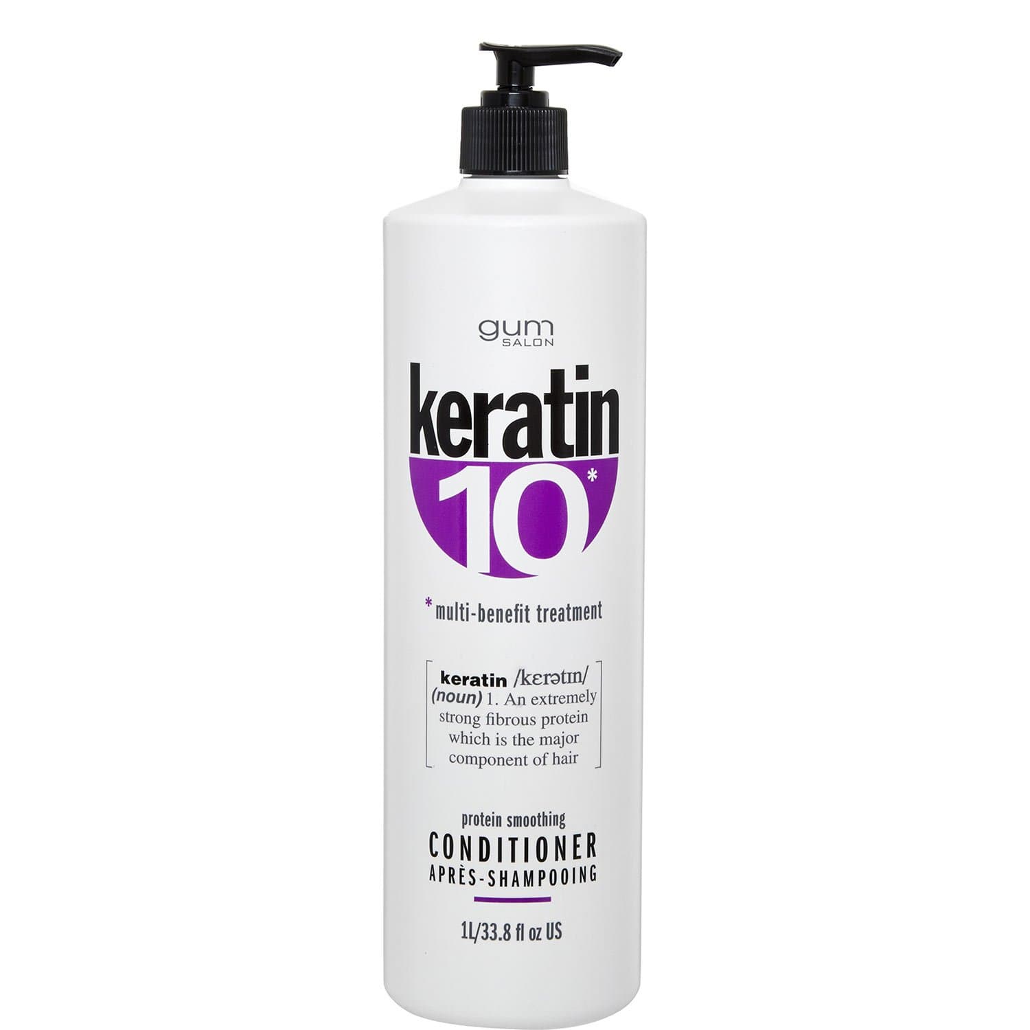 gum salon PROTEIN SMOOTHING CONDITIONER 1 Litre ECONOMY SALON SIZE