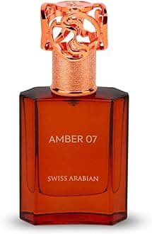 Amber 07 - Luxury Products From Dubai - Long Lasting, Addictive Personal EDP Spray Fragrance - Seductive Signature Aroma - 1.7 Oz