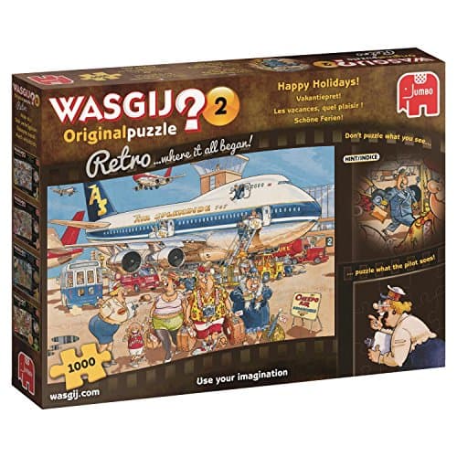 Wasgij Retro Original 2 Happy Holidays! Jigsaw Puzzle (1000 Pieces)
