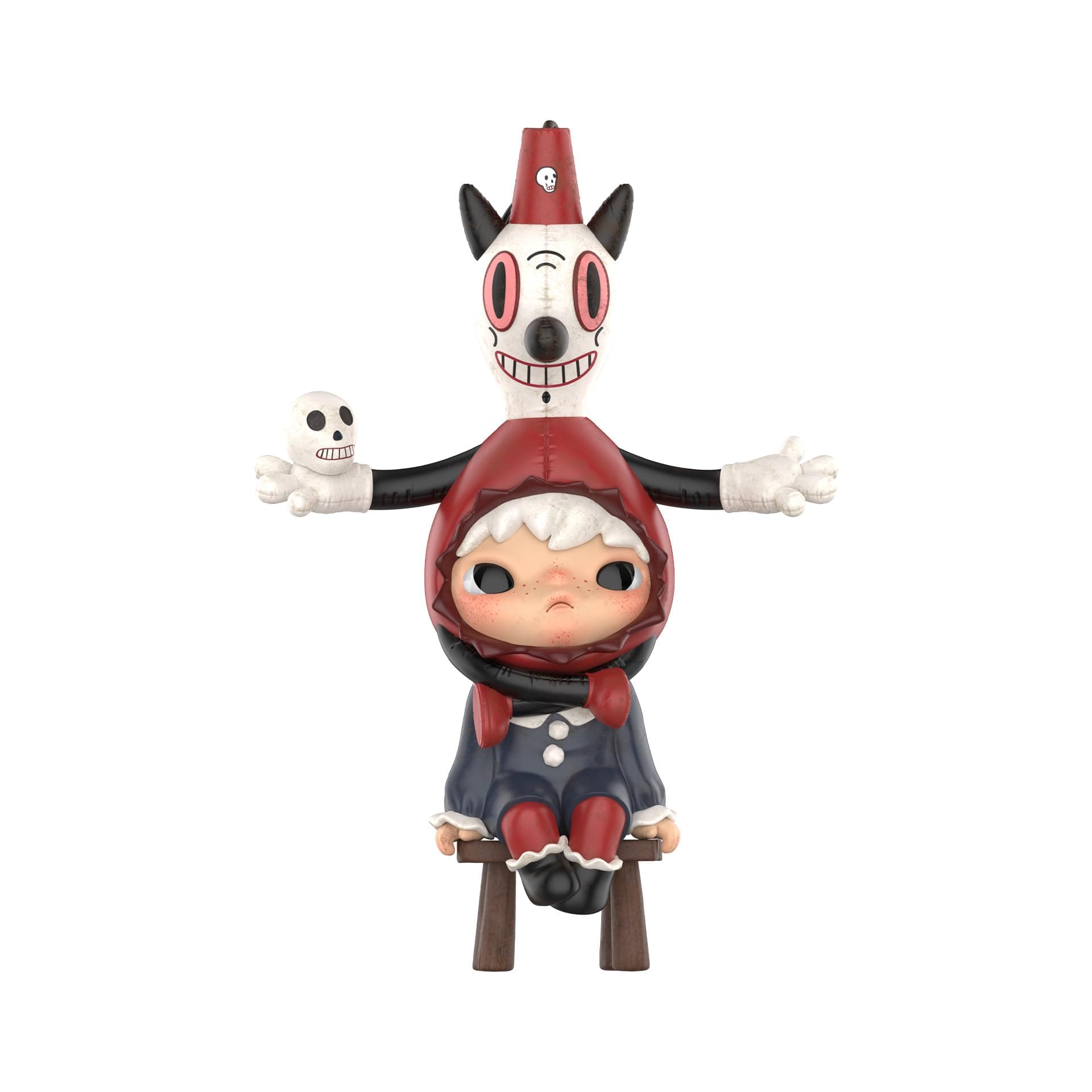 POP MARTHirono × Gary Baseman Figure, 4.92 Inch Height, Toys for Modern Home Decor, Collectible Toy Set for Desk Accessories, 1PC