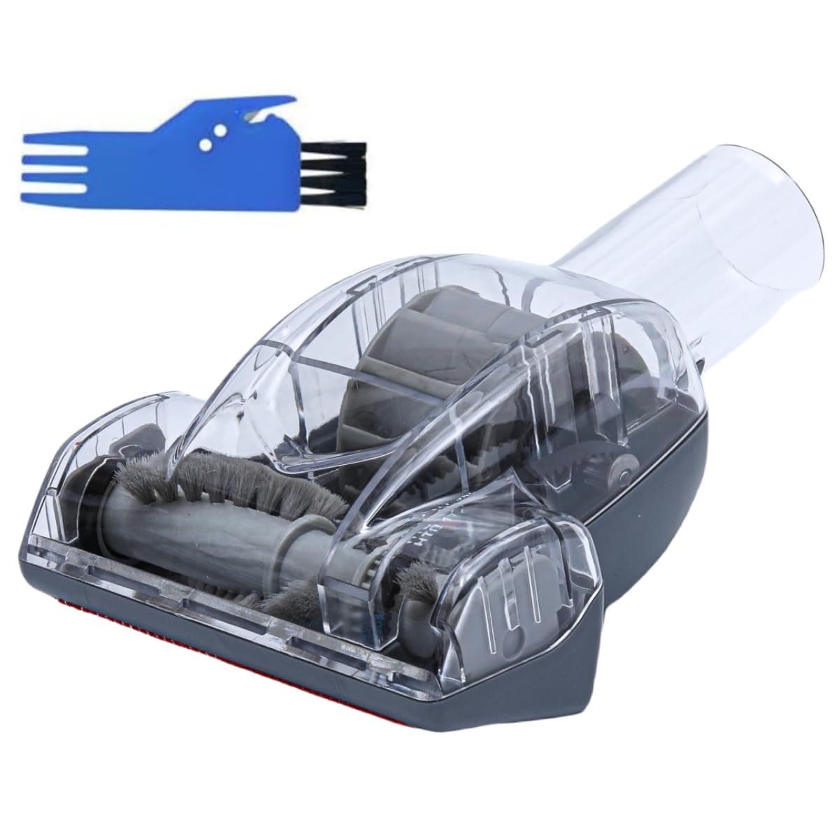 NV360 Pet Hair Power Brush Tool Attachment Compatible with Shark Navigator Lift-Away Deluxe Upright NV360 NV350 NV352 NV356E NV370 NV22L UV420 UV410 UV440 Vacuum Replacement Parts Numbers 119FFJ Gray