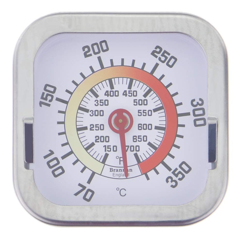Brannan BBQ Thermometer - Barbeque Grill Smoker Pit Temperature Gauge