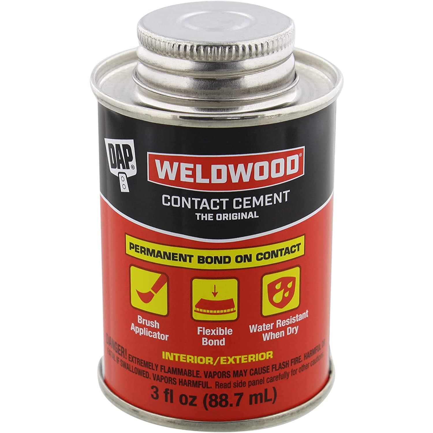 00107 Weldwood Original Contact Cement,3 oz